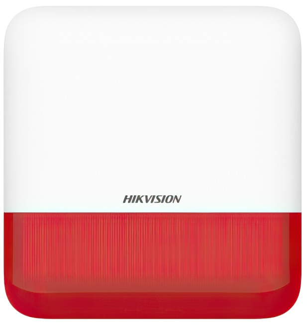 Купить Hikvision DS-PS1-E-WE Red Беспроводная уличная сирена