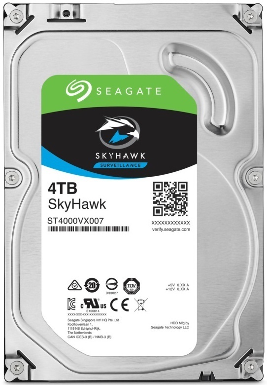Seagate Skyhawk ST4000VX013, 4ТБ, HDD, SATA III, 3.5"