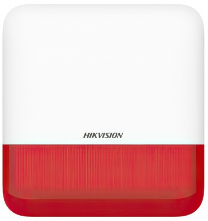 Купить Hikvision DS-PS1-E-WE Red Беспроводная уличная сирена