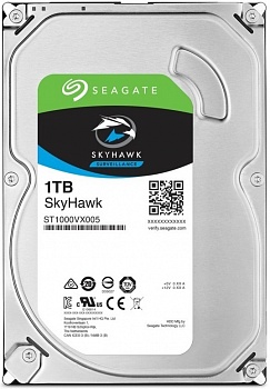 Seagate Skyhawk ST1000VX005, 1ТБ, HDD, SATA III, 3.5"